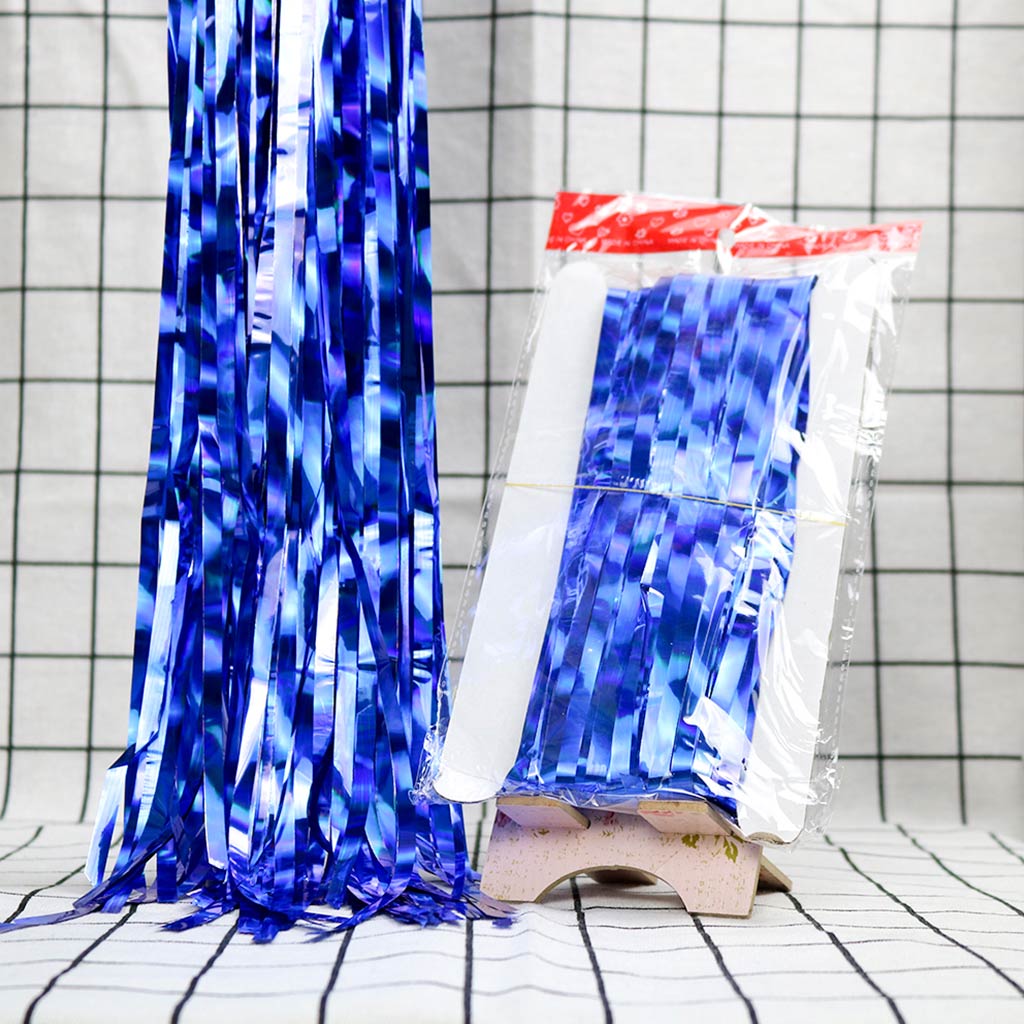 Party Backdrop Tinsel Curtain Iridescent Party Wholesale